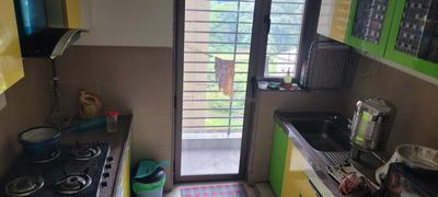 Kitchen Image of 1150 Sq.ft 2 BHK Apartment / Flat for rent in Dosti Imperia, Thane West Thane for Rs. 58000