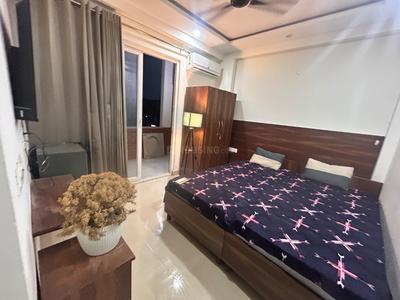 Bedroom Image of 1000 Sq.ft 1 RK Independent House for rent in Sector 49 Gurgaon for Rs. 15000