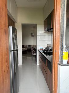Kitchen Image of 1215 Sq.ft 2 BHK Apartment / Flat for sale in Shivam Pearl 79, Shilaj Ahmedabad for Rs. 6500000