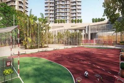 Image of 1460 Sq.ft 3 BHK Apartment / Flat for rent in Rosa Manhattan, Hiranandani Estate, Thane for Rs. 78000