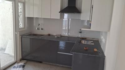 Kitchen Image of 965 Sq.ft 2 BHK Apartment / Flat for sale in Aegis Trine Towers, Indirapuram Ghaziabad for Rs. 9250000