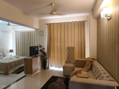 Living Room Image of 601 Sq.ft 1 BHK Apartment / Flat for rent in Eminence Kimberly Suits, Sector 112 Gurgaon for Rs. 30000