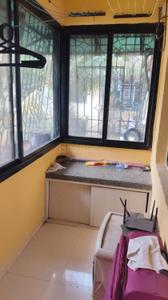 Balcony Image of 508 Sq.ft 1 BHK Apartment / Flat for rent in Nirvana Skylark Apartments, Alto Porvorim Goa for Rs. 30000