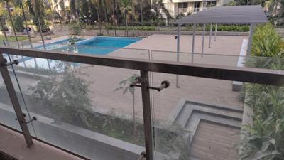 Swimming Pool Image of 1800 Sq.ft 3 BHK Apartment / Flat for rent in Shagun White Woods, Ulwe Navi Mumbai for Rs. 43000