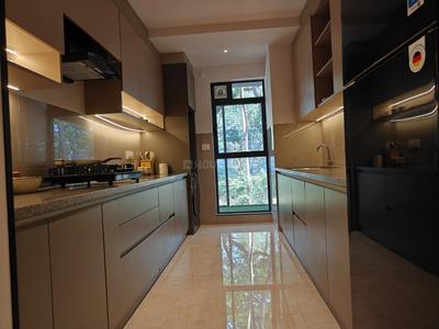 Kitchen Image of 657 Sq.ft 1 BHK Apartment / Flat for sale in Birla Taranya Phase 1, Kalwa Thane for Rs. 8300000