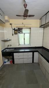 Kitchen Image of 450 Sq.ft 1 BHK Apartment / Flat for rent in Borivali West Mumbai for Rs. 38000