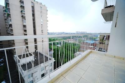 Balcony Image of 1020 Sq.ft 2 BHK Apartment / Flat for sale in Mittal Rajnagar Residency, Raj Nagar Extension Ghaziabad for Rs. 7900000