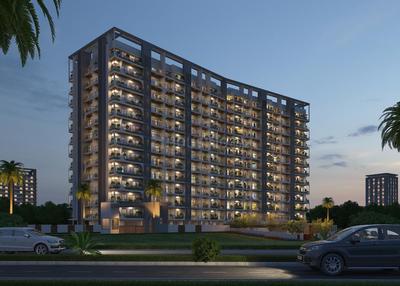 Image of 1450 Sq.ft 3 BHK Apartment / Flat for sale in Infinito Sereno, Baner, Pune for Rs. 11950000