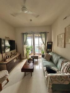 Living Room Image of 735 Sq.ft 2 BHK Apartment / Flat for rent in Lodha Amara, Kolshet Thane for Rs. 60000