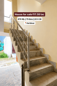 Image of 760 Sq.ft 3 BHK Independent House for sale in Suman Nagar, Haridwar for Rs. 1750000