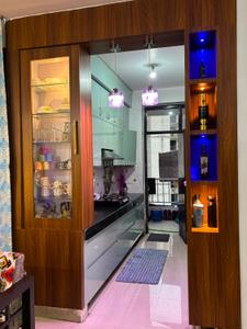 Kitchen Image of 950 Sq.ft 2 BHK Apartment / Flat for sale in Techman Moti Residency, Sikrod Ghaziabad for Rs. 6500000