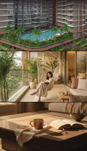 Balcony Image of 1500 Sq.ft 3 BHK Apartment / Flat for sale in Mayfair Palmeira, Mira Road East Mira Bhayandar for Rs. 22000000
