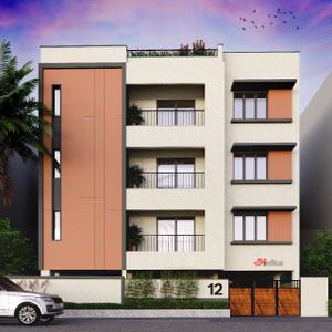 Building Image of 1665 Sq.ft 3 BHK Apartment / Flat for sale in Nanganallur Chennai for Rs. 20800000