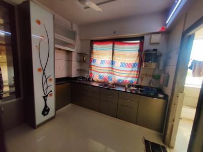 Kitchen Image of 1224 Sq.ft 3.5 BHK Penthouse for sale in Vihaan Sarthak Era, Sargasan Gandhinagar for Rs. 10500000
