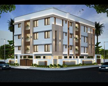 Image of 1020 Sq.ft 2 BHK Apartment / Flat for sale in Semmancheri, Chennai for Rs. 7400000