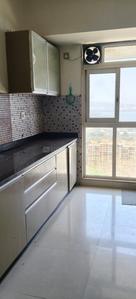 Kitchen Image of 1200 Sq.ft 2 BHK Apartment / Flat for rent in Omkar Veda Exclusive, Parel Mumbai for Rs. 130000
