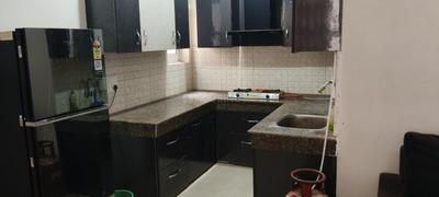 Kitchen Image of 551 Sq.ft 2 BHK Builder Floor for rent in Baberpur Mandi Panipat for Rs. 25000