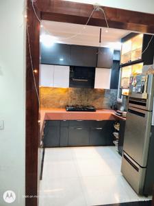 Kitchen Image of 915 Sq.ft 2.5 BHK Apartment / Flat for sale in Shriji Woods Residency, Sirol Gwalior for Rs. 5800000