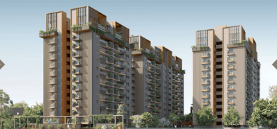 Image of 2745 Sq.ft 3 BHK Apartment / Flat for sale in Vrundavan Elysia, Raysan, Gandhinagar for Rs. 14000000