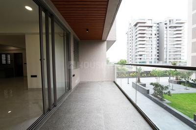 Balcony Image of 2844 Sq.ft 3 BHK Apartment / Flat for sale in Science City Ahmedabad for Rs. 21500000