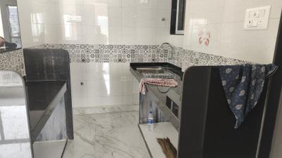 Kitchen Image of 450 Sq.ft 1 BHK Apartment / Flat for rent in Lodha Vista, Lower Parel Mumbai for Rs. 55000