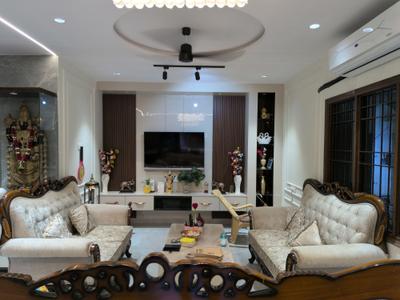 Living Room One Image of 4000 Sq.ft 4 BHK Villa for rent in Sainikpuri Secunderabad for Rs. 95000