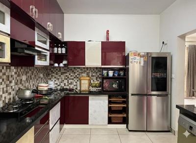 Kitchen Image of 2280 Sq.ft 3 BHK Apartment / Flat for sale in Prestige Lakeside Habitat by Prestige Projects Pvt Ltd, Gunjur Village Bengaluru for Rs. 40550000