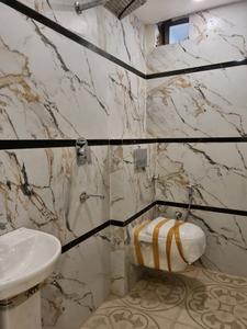 Common Bathroom One Image of 600 Sq.ft 2 BHK Apartment / Flat for sale in Dream Ultra Luxury by Dream Home Buildtech, Mahavir Enclave New Delhi for Rs. 5700000