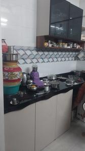 Kitchen Image of 900 Sq.ft 2 BHK Apartment / Flat for rent in Kamalraj Athens, Wakad Pune for Rs. 32000