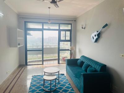 Hall Image of 719 Sq.ft 1 BHK Apartment / Flat for rent in Ansal Celebrity Suites, Palam Vihar Gurgaon for Rs. 32000