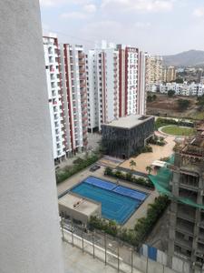 Balcony Image of 750 Sq.ft 2 BHK Apartment / Flat for sale in Majestique Rhythm County, Handewadi Pune for Rs. 5200000