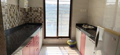 Kitchen Image of 1125 Sq.ft 2 BHK Apartment / Flat for rent in Priyanka Hill View Residency, Belapur CBD Navi Mumbai for Rs. 58000