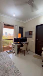 Bedroom Image of 900 Sq.ft 2 BHK Apartment / Flat for rent in K Raheja Interface Heights, Malad West Mumbai for Rs. 70000
