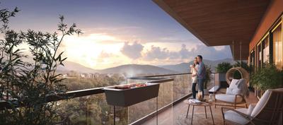 Balcony Image of 2618 Sq.ft 4 BHK Apartment / Flat for sale in Excentia Tatva, Rajpur Road Dehradun for Rs. 54400000