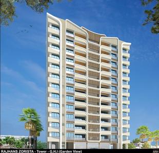 Image of 2735 Sq.ft 3 BHK Apartment / Flat for sale in Rajhans Zorista, Vesu, Surat for Rs. 16500000