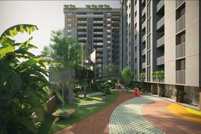 Image of 2313 Sq.ft 3 BHK Apartment / Flat for sale in B R Ekayan, Zundal, Ahmedabad for Rs. 9600000