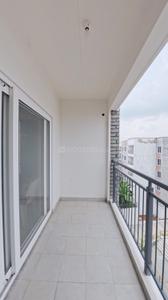 Balcony Image of 1630 Sq.ft 3 BHK Apartment / Flat for rent in Nandi Meraki, Chandrasekarapura Bengaluru for Rs. 60000