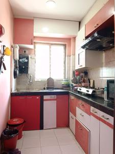 Kitchen Image of 1256 Sq.ft 3 BHK Apartment / Flat for sale in Bengal Abasan Urban Sabujayan, Jagatipota Kolkata for Rs. 10500000