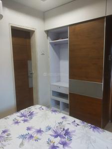 Bedroom Image of 650 Sq.ft 1 BHK Apartment / Flat for rent in Lok Gaurav Complex, Vikhroli West Mumbai for Rs. 48000