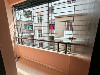 Balcony Image of 812 Sq.ft 2 BHK Apartment / Flat for rent in Shrachi Renaissance Smart Homes, Goda Bardhaman for Rs. 17000