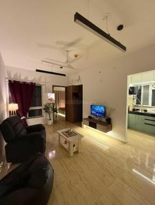 Hall Image of 650 Sq.ft 1 BHK Apartment / Flat for rent in VTP Leonara H Building, Mahalunge Pune for Rs. 30000