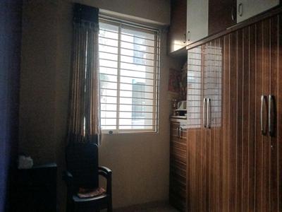 Bedroom Image of 1200 Sq.ft 2 BHK Apartment / Flat for rent in Orchid Blues, Shela Ahmedabad for Rs. 29000