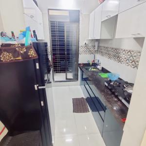 Kitchen Image of 600 Sq.ft 1 BHK Apartment / Flat for sale in Kalyan Nagari, Kalyan West Kalyan for Rs. 4100000