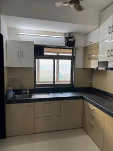 Kitchen Image of 1665 Sq.ft 3 BHK Apartment / Flat for rent in Lodha Splendora, Thane West Thane for Rs. 42000