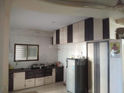 Kitchen Image of 1250 Sq.ft 3 BHK Apartment / Flat for rent in Parth Sarnam, Hariom Nagar Junagadh for Rs. 25000