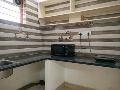 Kitchen Image of 1200 Sq.ft 1 BHK Apartment / Flat for rent in BTM Layout Bengaluru for Rs. 23000