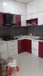Kitchen Image of 863 Sq.ft 2 BHK Apartment / Flat for rent in Pharande Puneville Phase III Cluster D, Punawale Pune for Rs. 36000