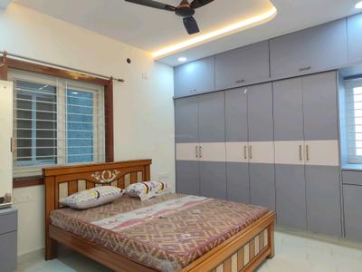 Bedroom Image of 1200 Sq.ft 2 BHK Apartment / Flat for rent in Madhapur Hyderabad for Rs. 40000