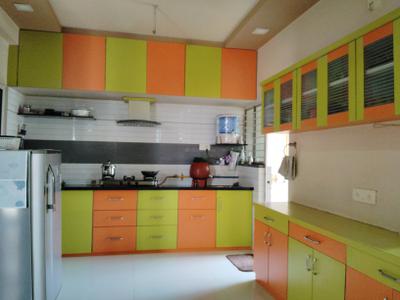 Kitchen Image of 1800 Sq.ft 3 BHK Apartment / Flat for sale in Nikol Ahmedabad for Rs. 8500000