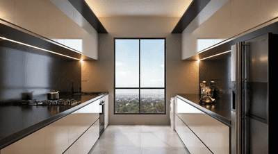 Kitchen Image of 675 Sq.ft 2 BHK Apartment / Flat for sale in Chaitanya Ethics Oliver, Mahim Mumbai for Rs. 26800001